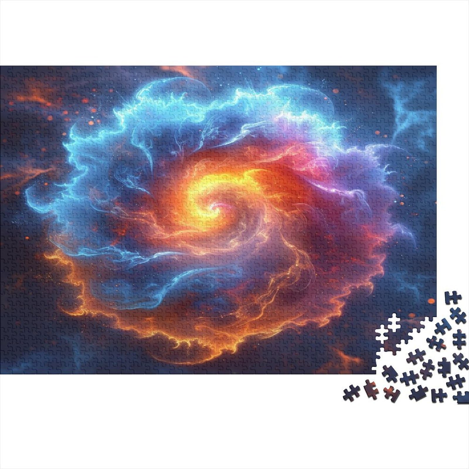 Clouds Puzzle 1000 elementów, 1000 sztuk puzzli dla dorosłych, układanki 1000 elementów, puzzle dla dorosłych puzzle dla dzieci klasyczne puzzle 1000 sztuk (75 x 50 cm)