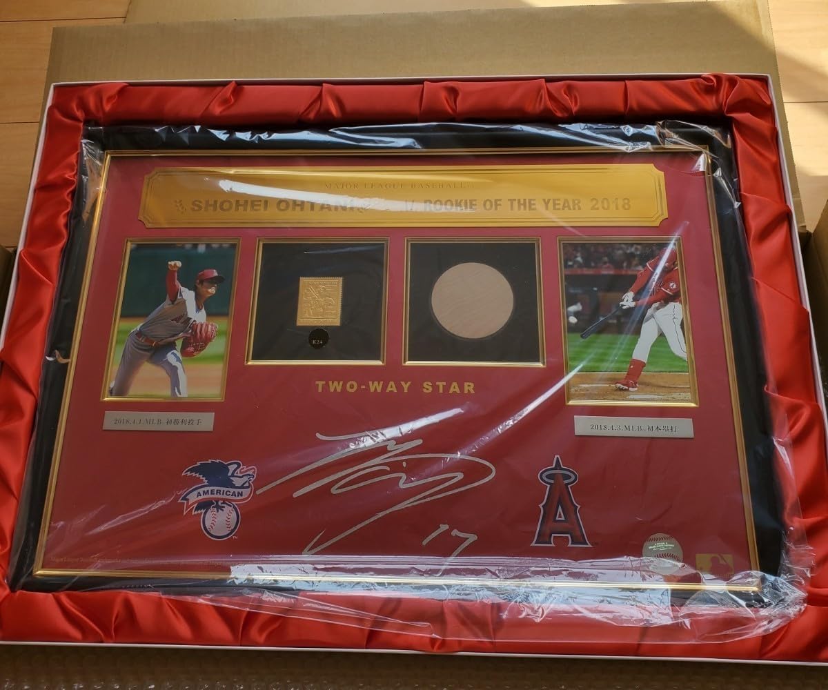 Amazon.co.jp: Shohei Ohtani 大谷翔平 MLBア・リーグ新人王受賞記念 