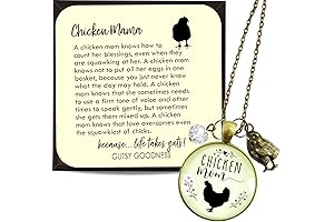 Chicken Mom Necklace: A Timeless Tribute to the Devoted Caretaker