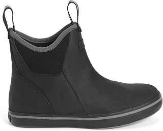 Women's Leather Ankle Deck Boot