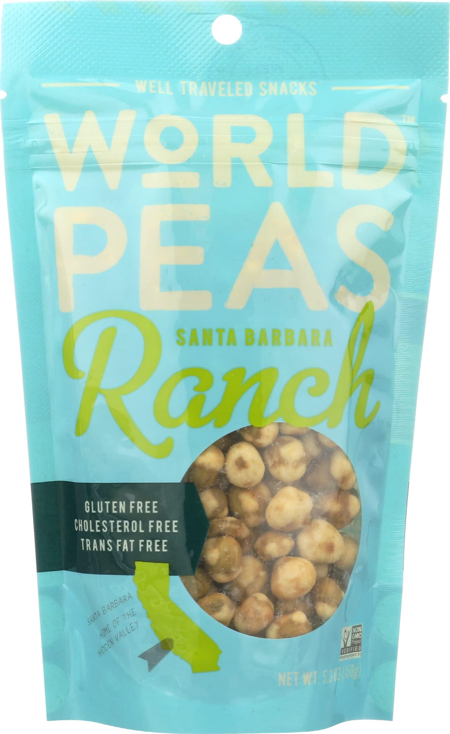 World Peas Green Peas, Santa Barbara Ranch, 5.3 Ounce