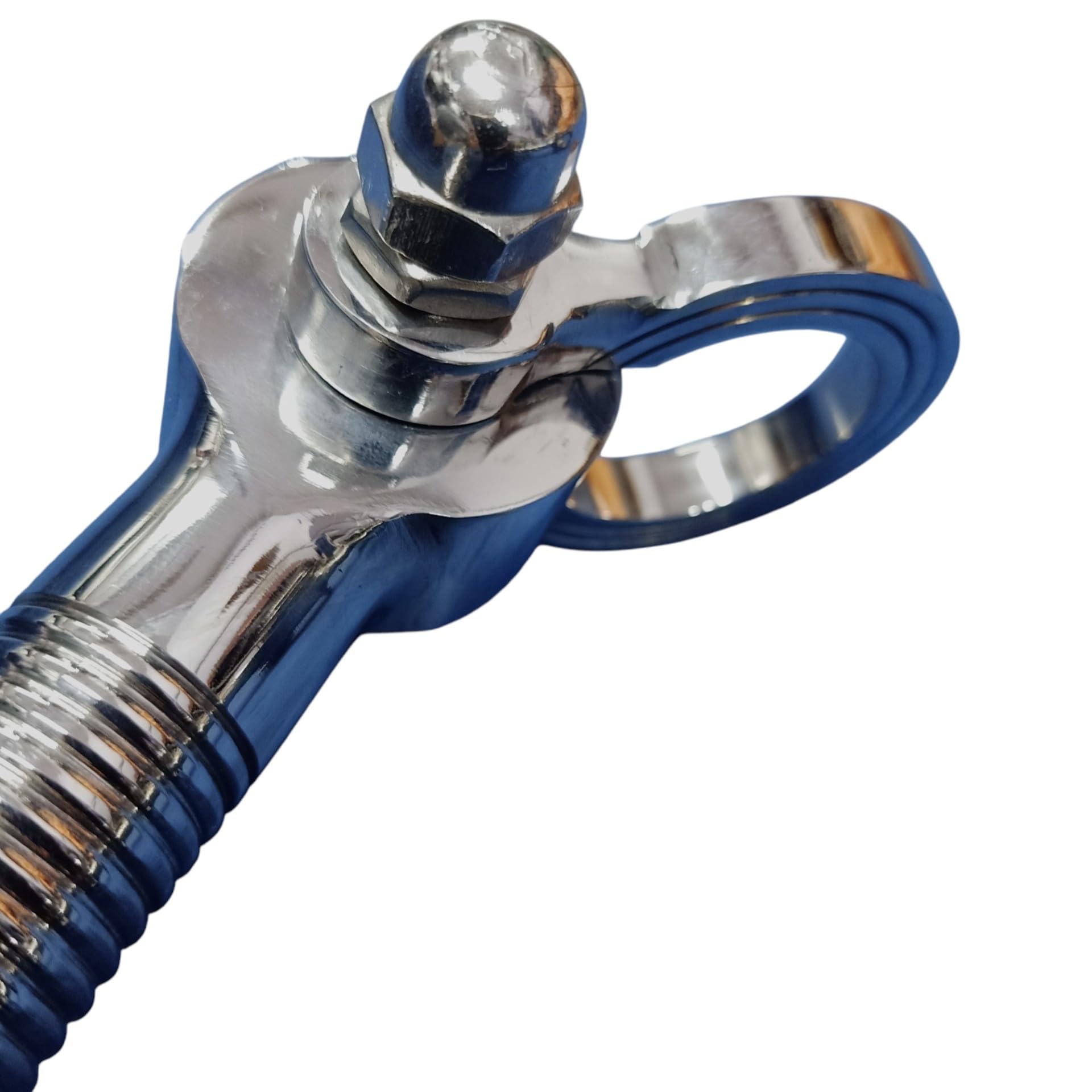 Jhulawala.com 8 Inch SS Ceiling Hook for Patio JHULA, Swing Punching Bag Superior HI-Grade Quality, KADA for Patio Swing, Hammock Swing 25MM Rod with Weight Capacity of 810KG, (Pack of 2PCS) 4