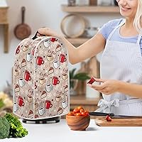 Vista 261 de doginthehole Hummingbird Blender Covers for Kitchen, Washable Appliance Covers Anti Fingerprint Stain Resistant Polyester Blender Dust Cover
