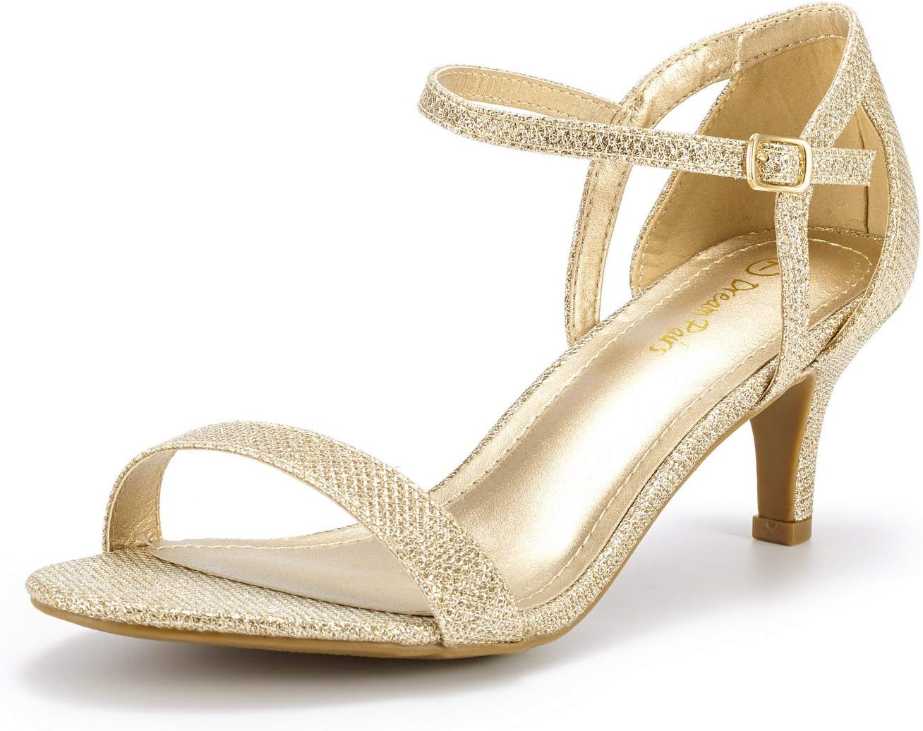 DREAM PAIRSWomen's Lexii Fashion Stilettos Open Toe Pump Heel Sandals