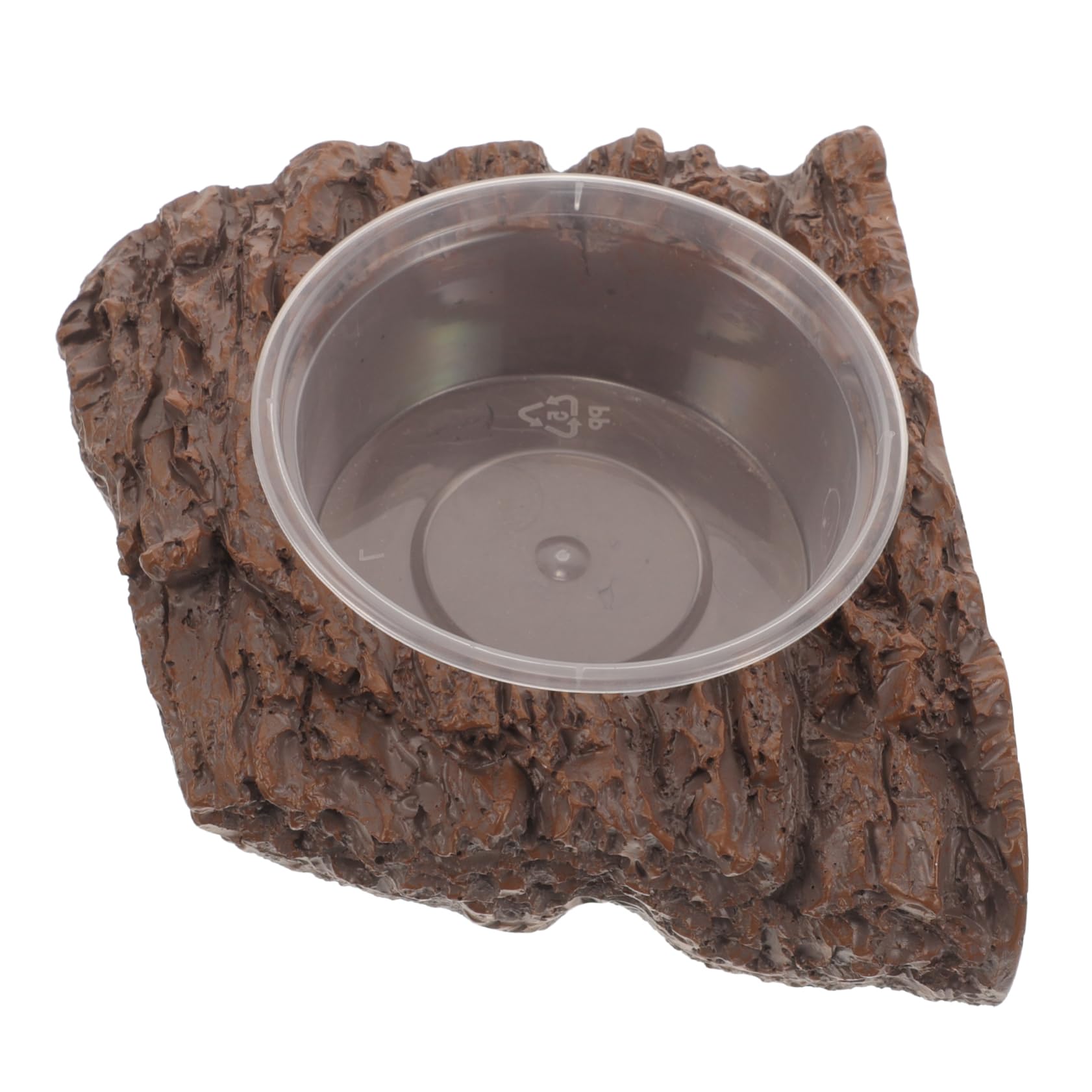 Bol pour reptiles eau et alimentation idéal pour biotope désertique