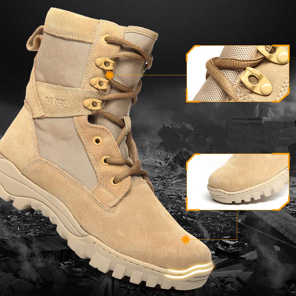 JIN Botas De Combate De Patrulla De Seguridad Militar