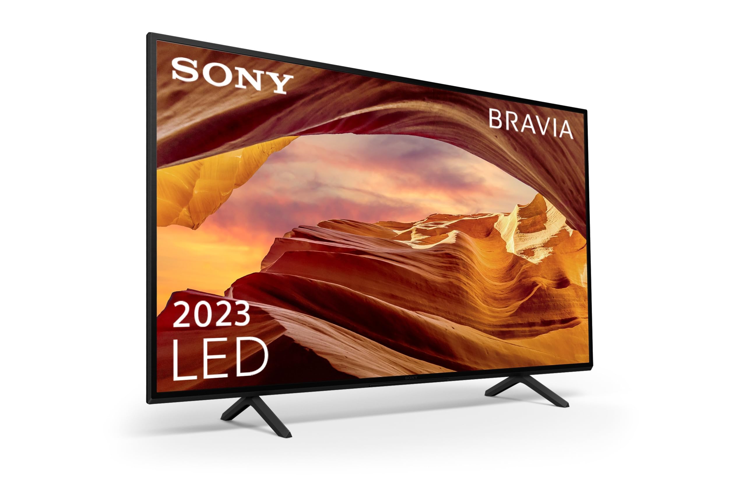 Sony BRAVIA KD65X75WL, 65 Pulgadas, TV LED con 4K HDR, Google TV, Procesador X1, Eco Pack, Asistentes de Voz, Bravia Core, Marco Fino, 65", 65 Inch