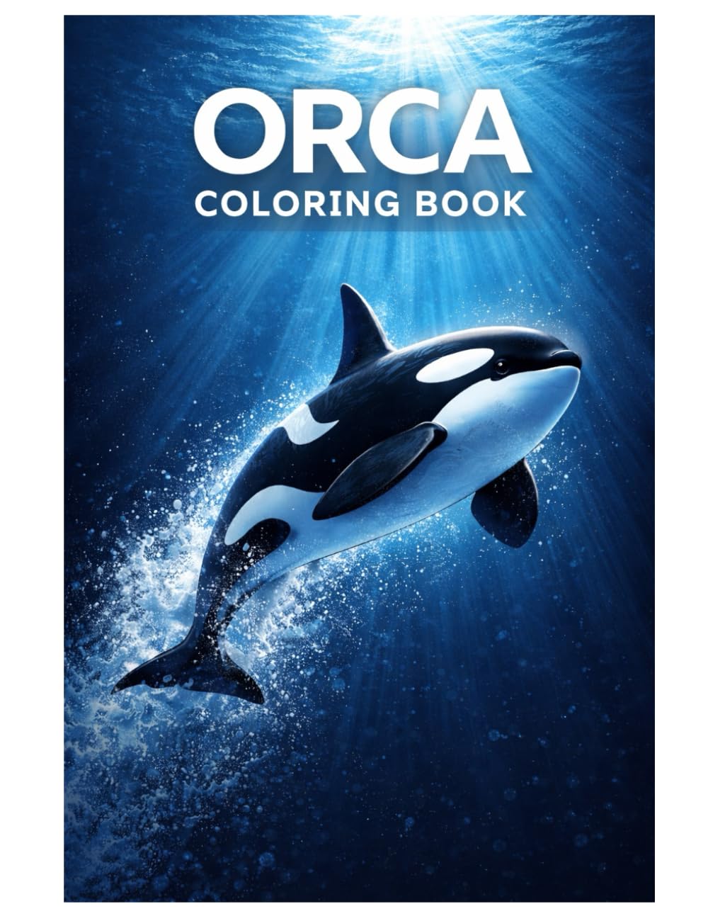 Orca Coloring Book: Majestic Orca Illustrations for Kids, Teens, and Adults
