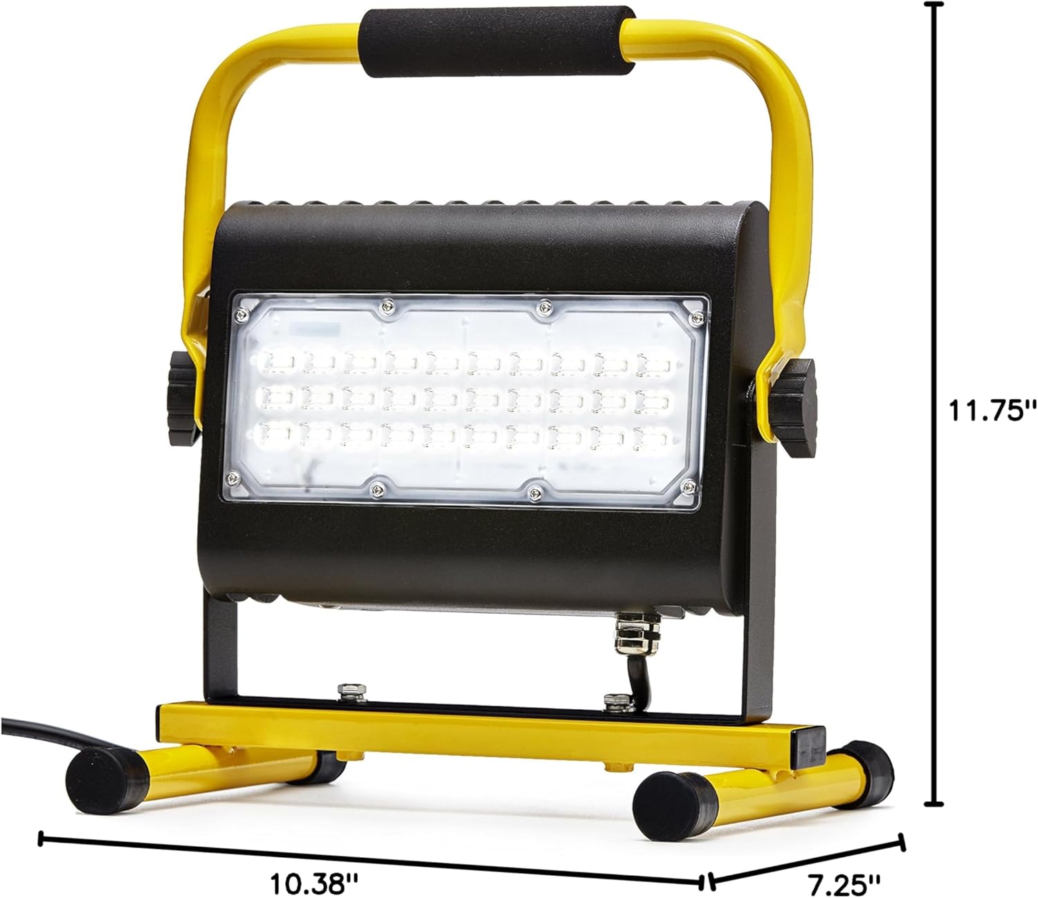ProLight 411050 Slim Series 50w LED Work Light; Yellow/Black