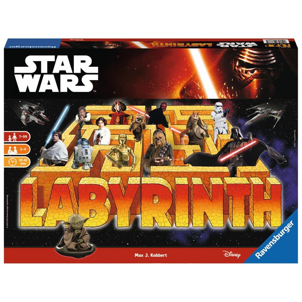 Ravensburger Spiele 26666 gry niskie, Gwiezdne wojny, labirynt