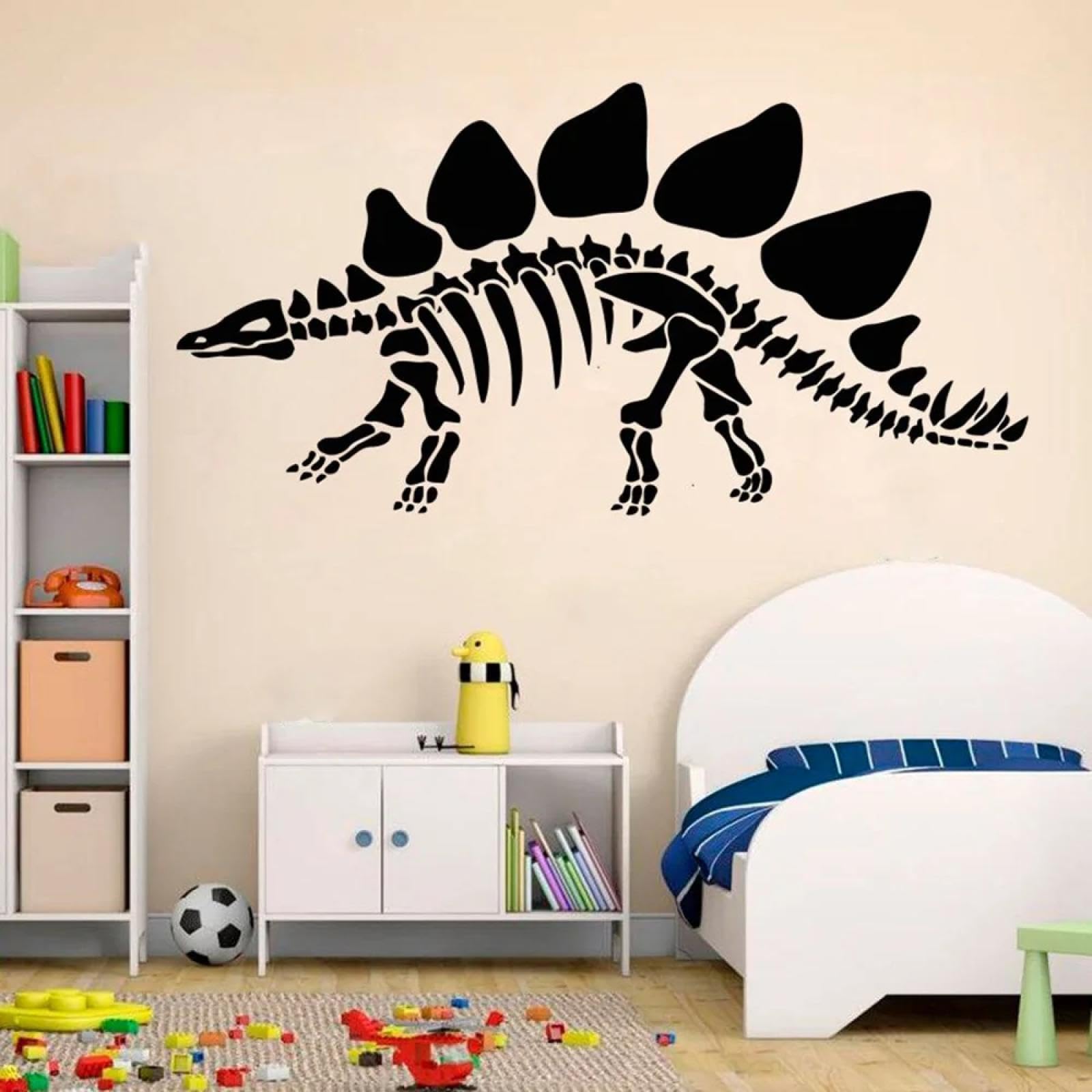 YOUOUSI Dinosaur wall Stickers, Animal Dinosaur wall Decorations, Children's Room, Nursery, Nursery Decorations, Decal wall Art.