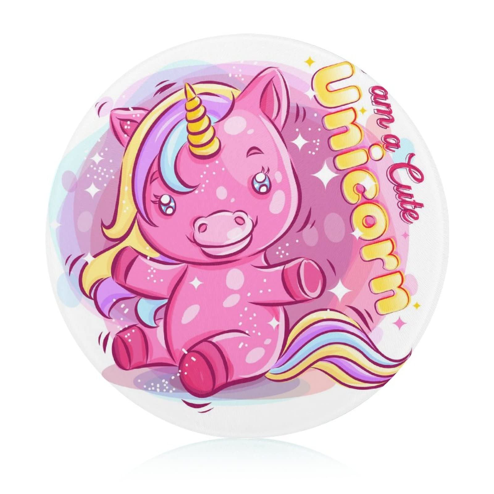 Planche à découper en verre licorne colorée antidérapante 20 cm plaques cuisine