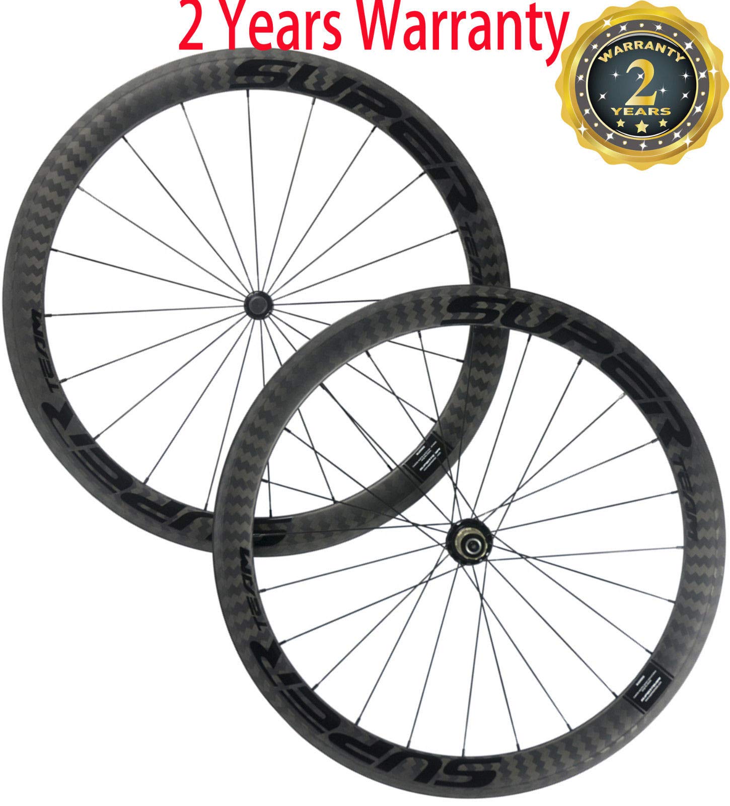 FidgetGear - Ruote in Carbonio a Forma di U, 50 x 25 mm, R36 700C :  Amazon.it: Auto e Moto