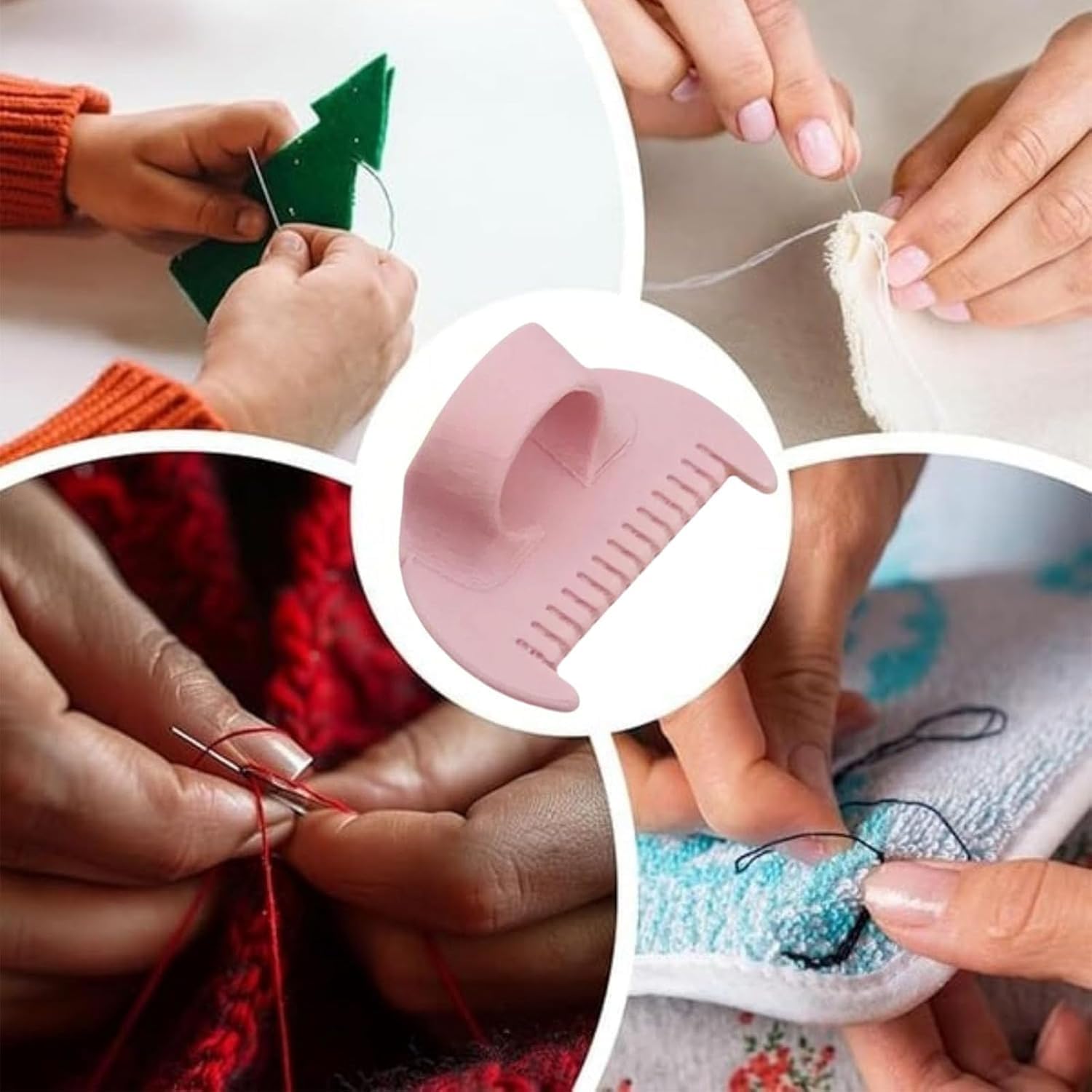 Lot De 8 Outils De Guidage Couture - Règles 3/4 Mm, Polypropylène, Couleurs, Pour Matelassage