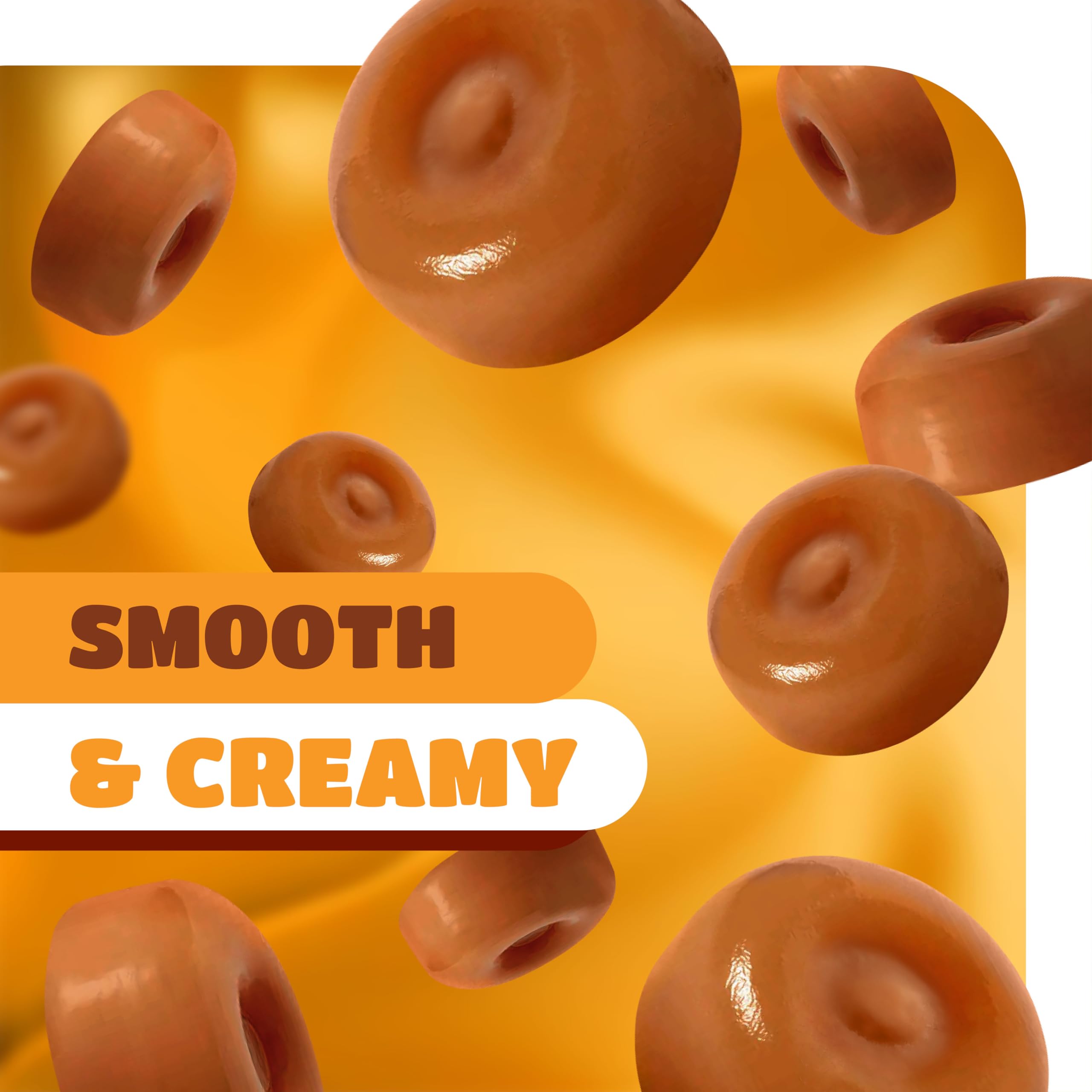 Butter N Cream Hard Candy - 3 Pound Bulk Pack - Gold Wrapped Hard Candy Individually Wrapped - — view 6