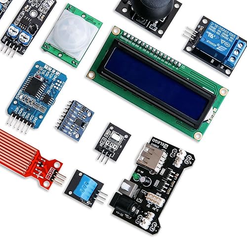 Miniatura 5 de ELEGOO Kit de módulos de sensor 37 en 1 mejorado con tutorial compatible con Arduino IDE UNO R3 MEGA Nano