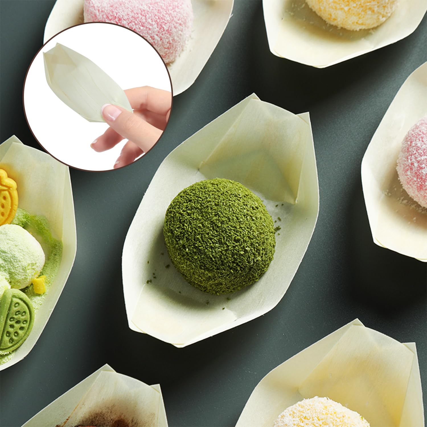 Barchette Finger Food In Legno Naturale - 1000 Pezzi Da 11cm, Perfette Per Aperitivi E Feste Eco-friendly - Foto 5