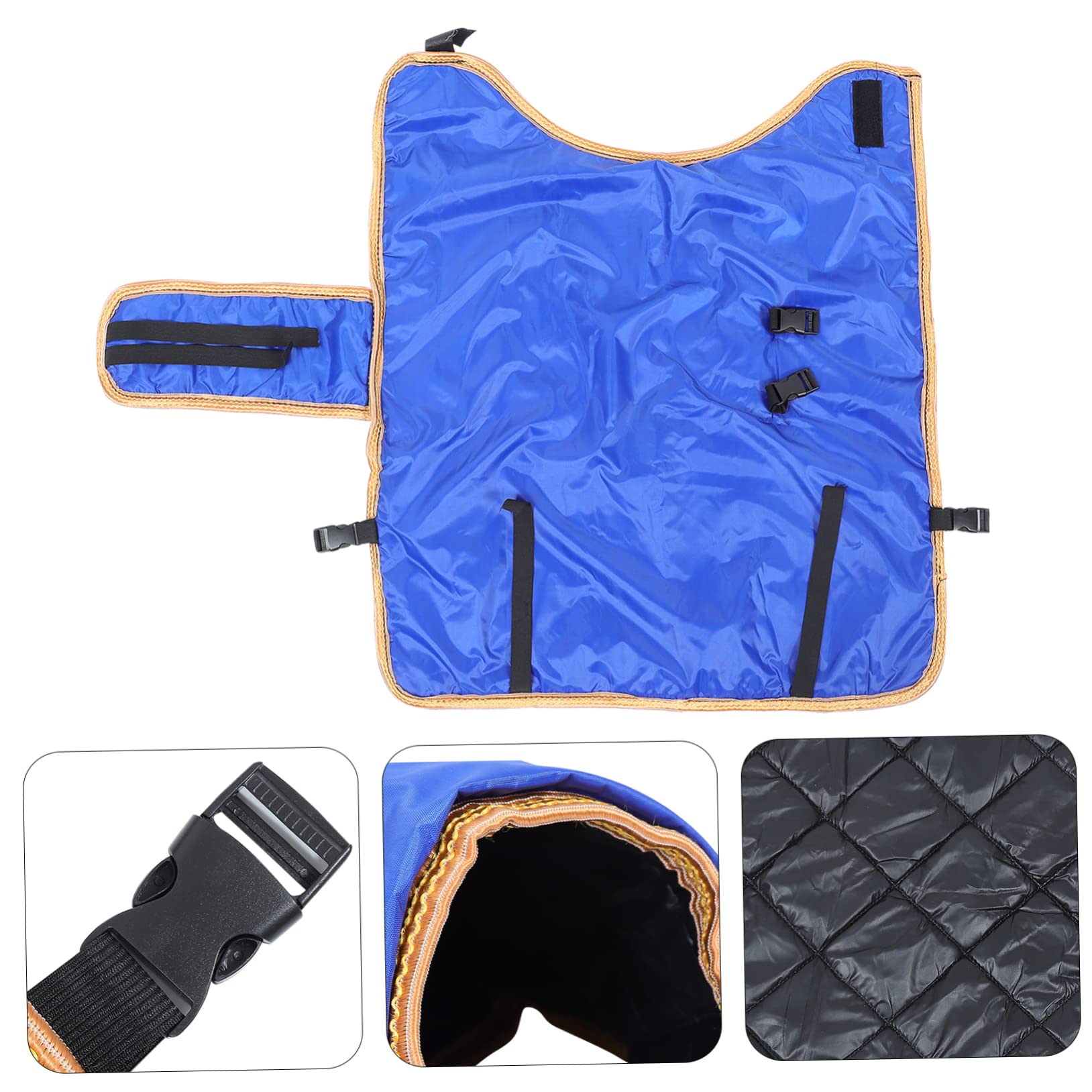 Happyyami 1Pc Winter Coat Thicken Apparel for Cold Prevention Comfortable Vest with Warm Lining for Newborn Calves Lightweight Easy to Wear