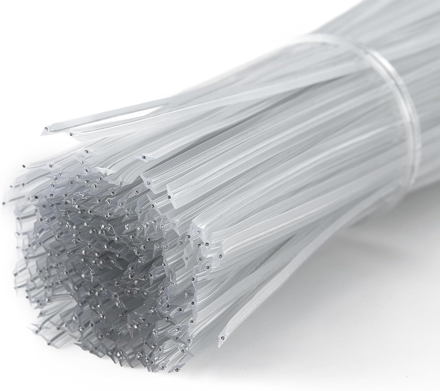 Tangyinrd Clear Twist Ties 300Pcs, 6 Inch Metal Wire Twist Ties Plant Garden Twist Tie for Plastic Bags, Treat Bags, Gift Wrapping, Crafts, Garden, Bread Bags, Transparent Reusable Ties image 4