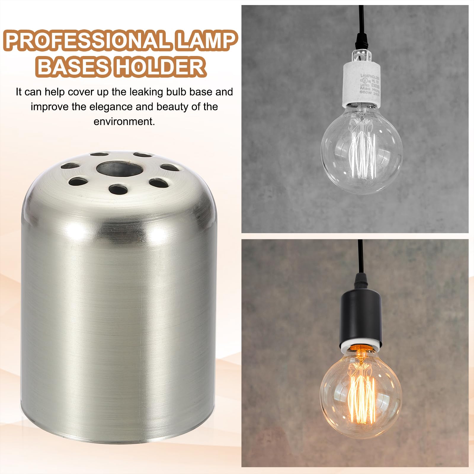 PATIKIL E27 Lamp Socket Cup - Image 4