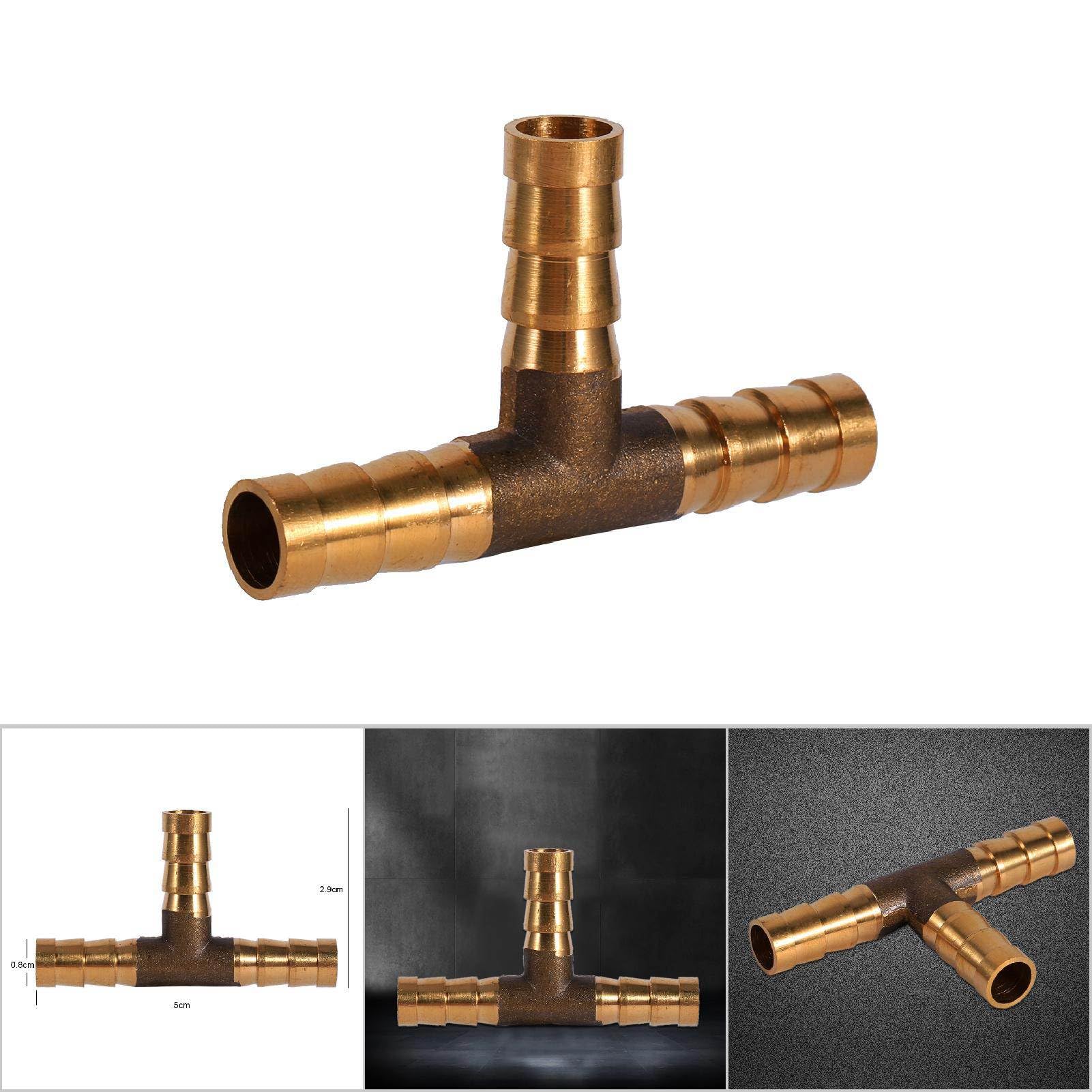 RACCORDO MANICOTTO FLESSIBILE TUBO ACQUA 3 VIE IN OTTONE PER JEEP Cherokee 16mm 10mm 16mm