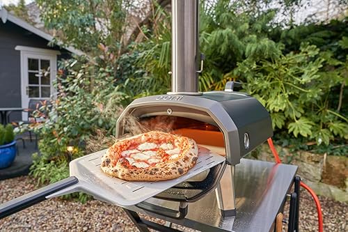 Miniatura 6 de ooni Pala de Pizza Perforada de 12" – Pala de Pizza de Metal de Aluminio de 12 Pulgadas, Pala Espátula de Pizza, Pala Ligera para Voltear Pizza con