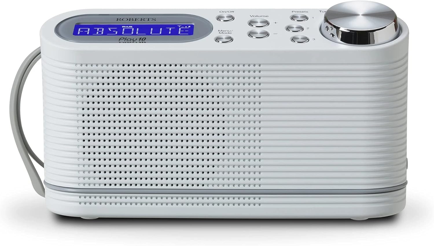 Roberts Radio PLAY10W Play10 DAB/DAB+/FM Digital Radio with Simple