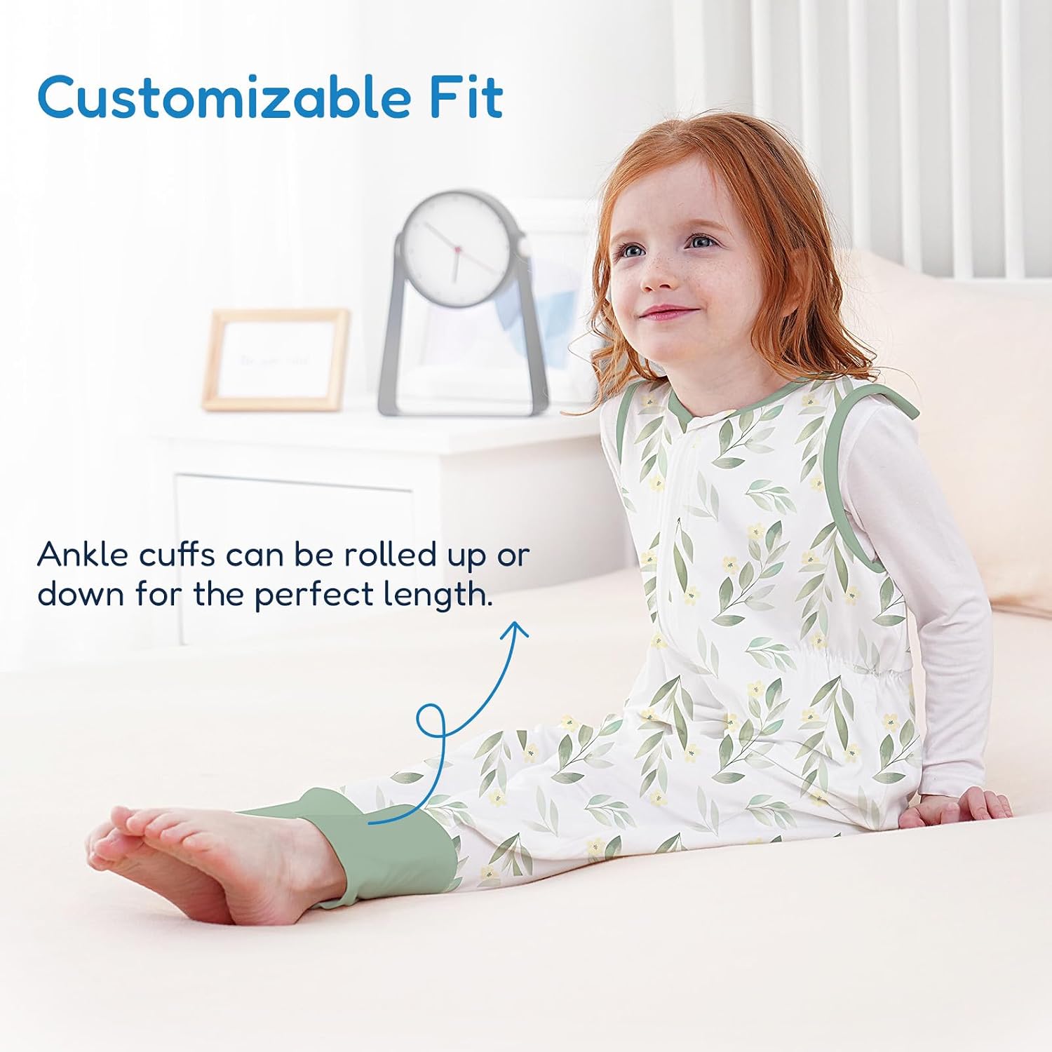 TotAha Toddler Sleep Sack with Legs, 0.5 TOG Light and Soft Baby Sleeping Bag, Walker Sleep Sack for Babies 12-24M, 2T-3T