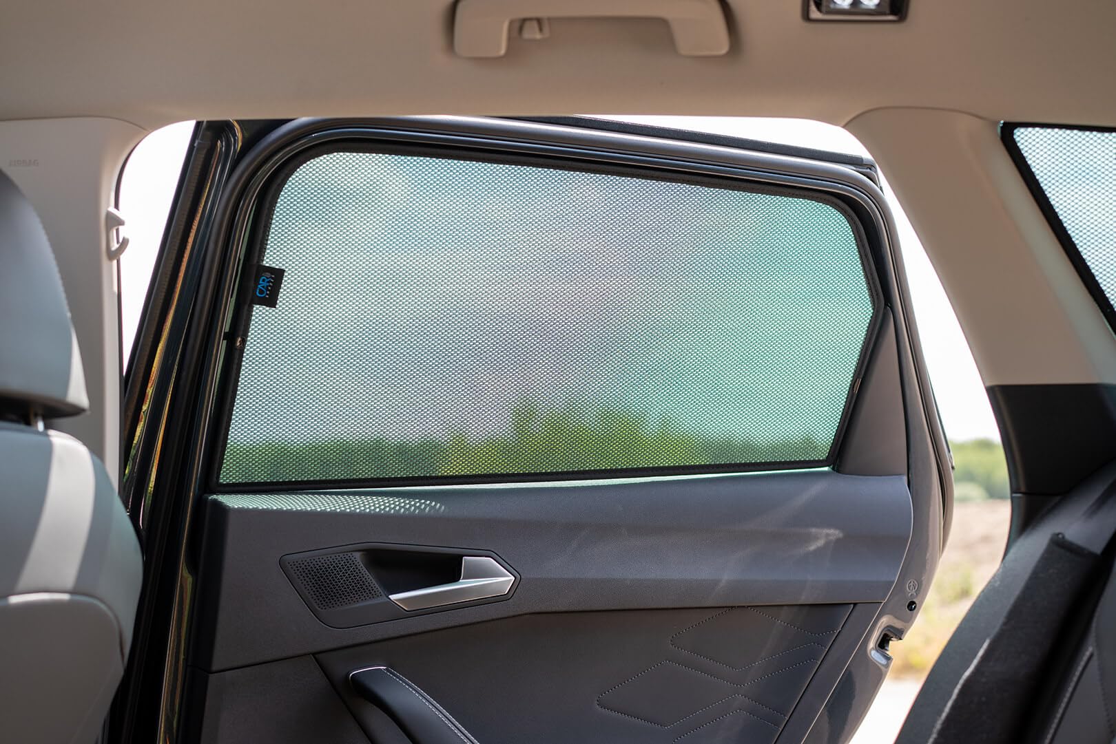 Juego de Car Shades Compatible con Seat Leon IV ST Sportstourer 2020- (6-Partes) cortinillas Parasol a Medida
