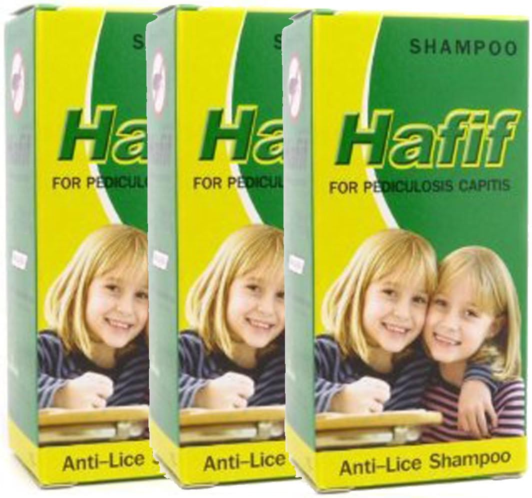 3 X Hafif for Pediculosis Capitis / Anti Lice Shampoo 50 Ml