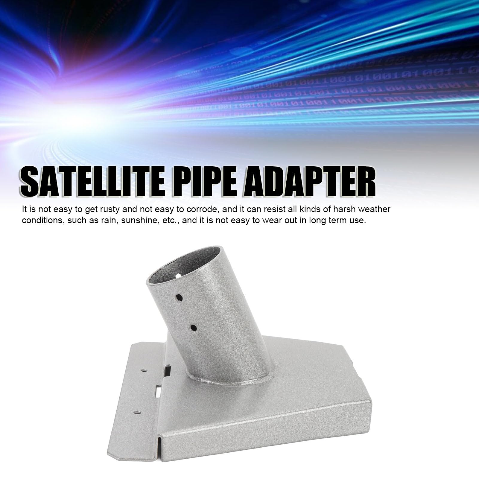 Adaptateur de Tuyau Gen 3, pour Antenne Parabolique Standard Gen 3, Support sur Poteau Plaque de Montage V3, Montage sur Toit