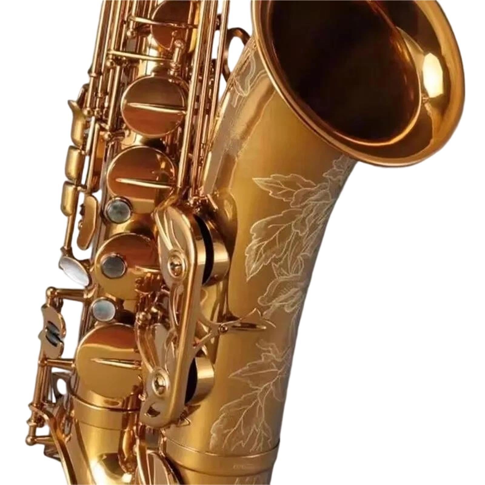 Muzyczny Saksofon Tenorowy W Kolorze Różowego Złota Bb