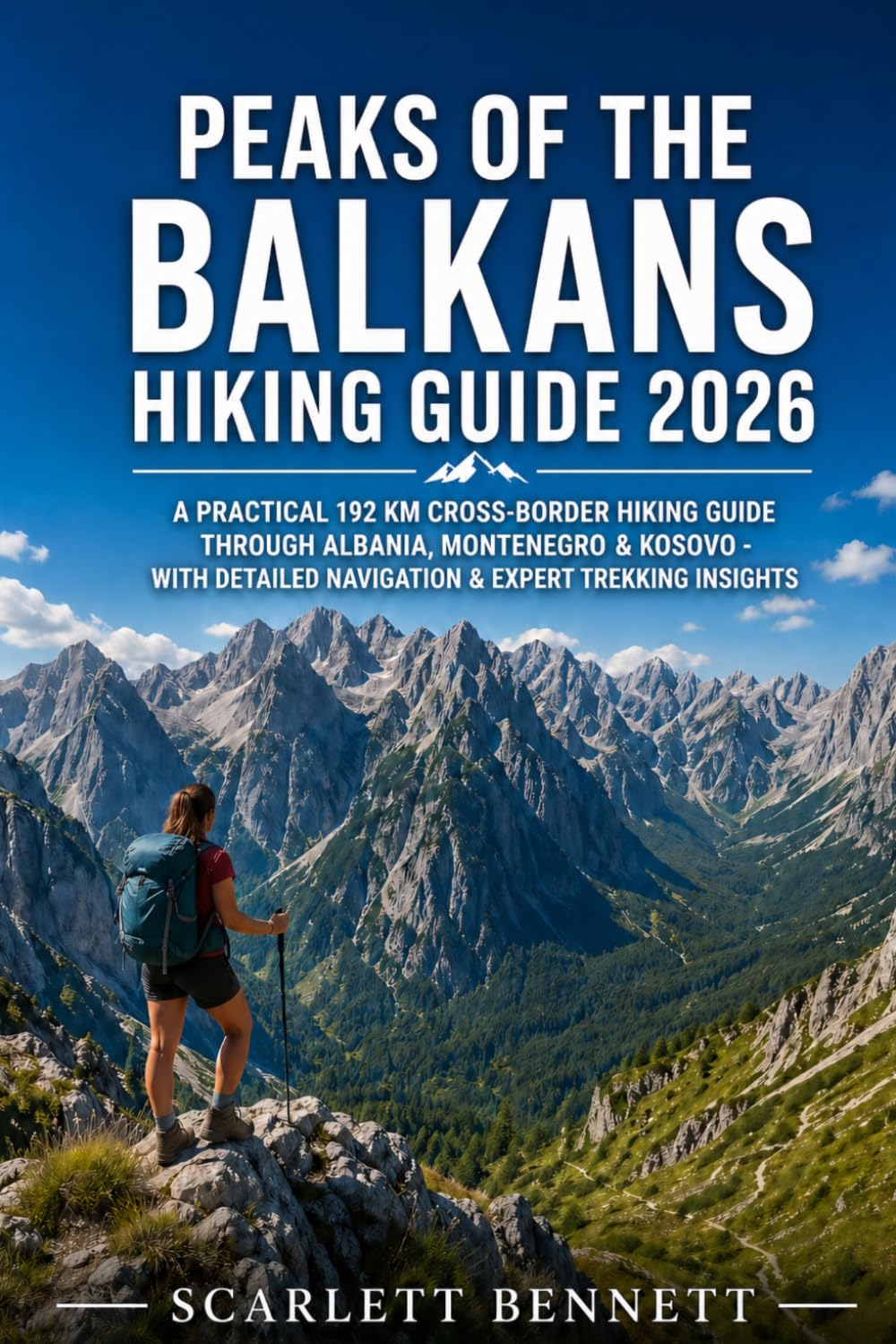 PEAKS OF THE BALKANS HIKING GUIDE 2026: A Practical 192 km Cross-Border Hiking Guide Through Albania, Montenegro & Kosovo – With Detailed Navigation & ... (The Trailblazer’s Hiking Adventure Series)