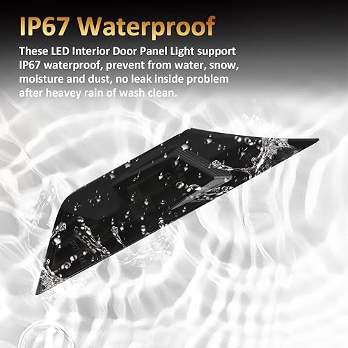 Miniatura 7 de Bestview Luces LED de lente ahumada para Honda Civic 10 generación 2016-2021 Coupe Hatchback con 2 bombillas T10 OEM # H02551127N