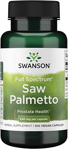 Miniatura 11 de Swanson Saw Palmetto - Suplemento de hierbas que promueve el apoyo a la salud de la próstata masculina - Suplemento natural para el cabello y apoyo
