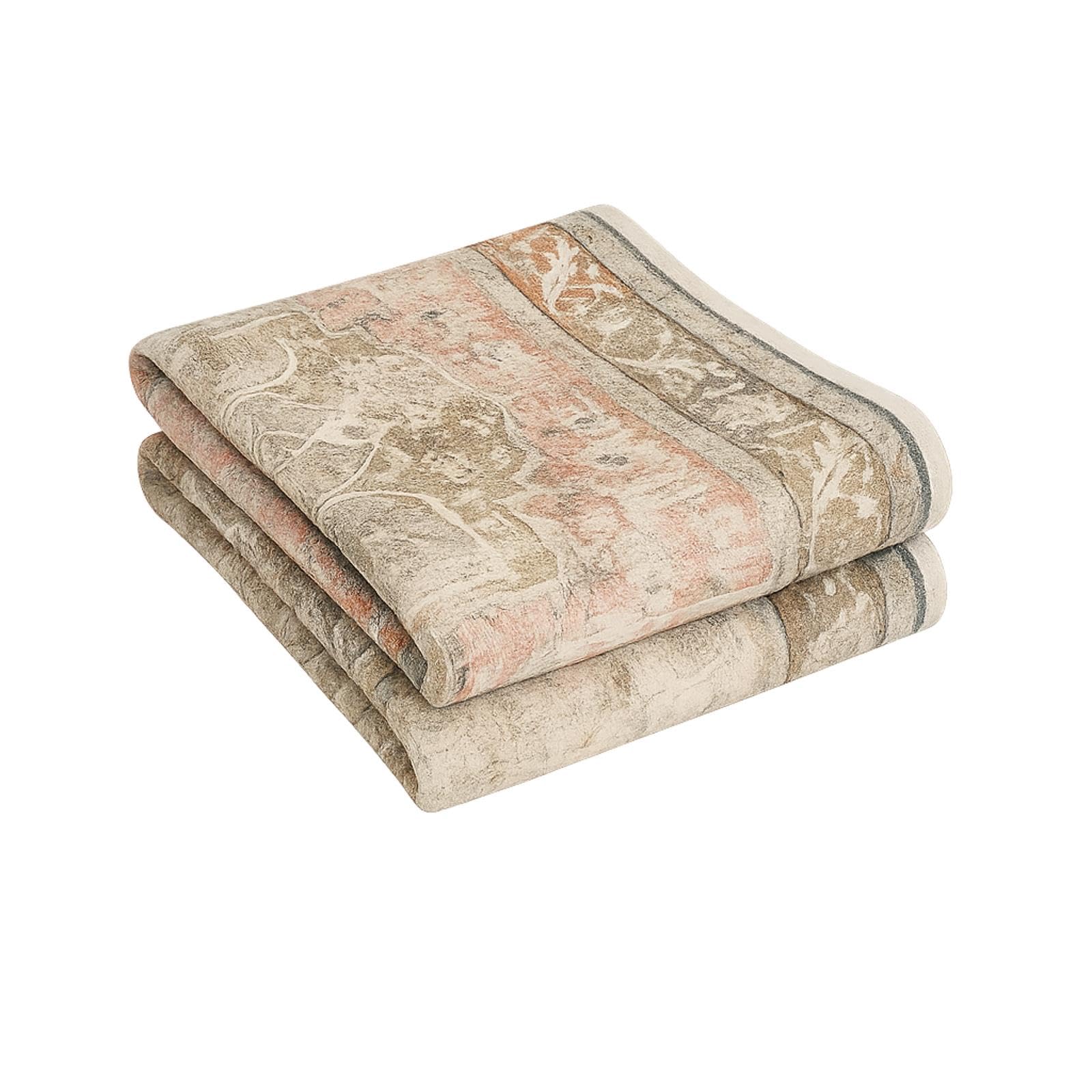 Decoranddecor Distressed Hallway Rug, 80x150cm, Non-Slip, Stain Resistant, Pet Friendly - Image 2