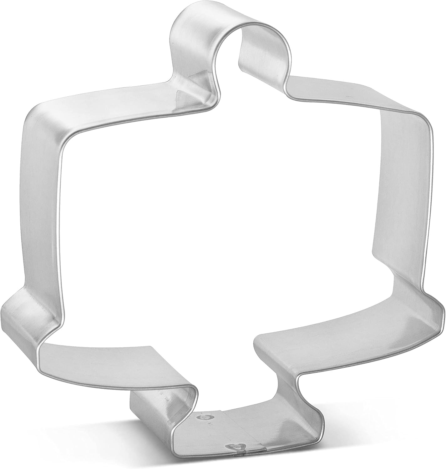 Foose Cake Stand Cookie Cutter 3.5 Inch Tin Plated Steel
