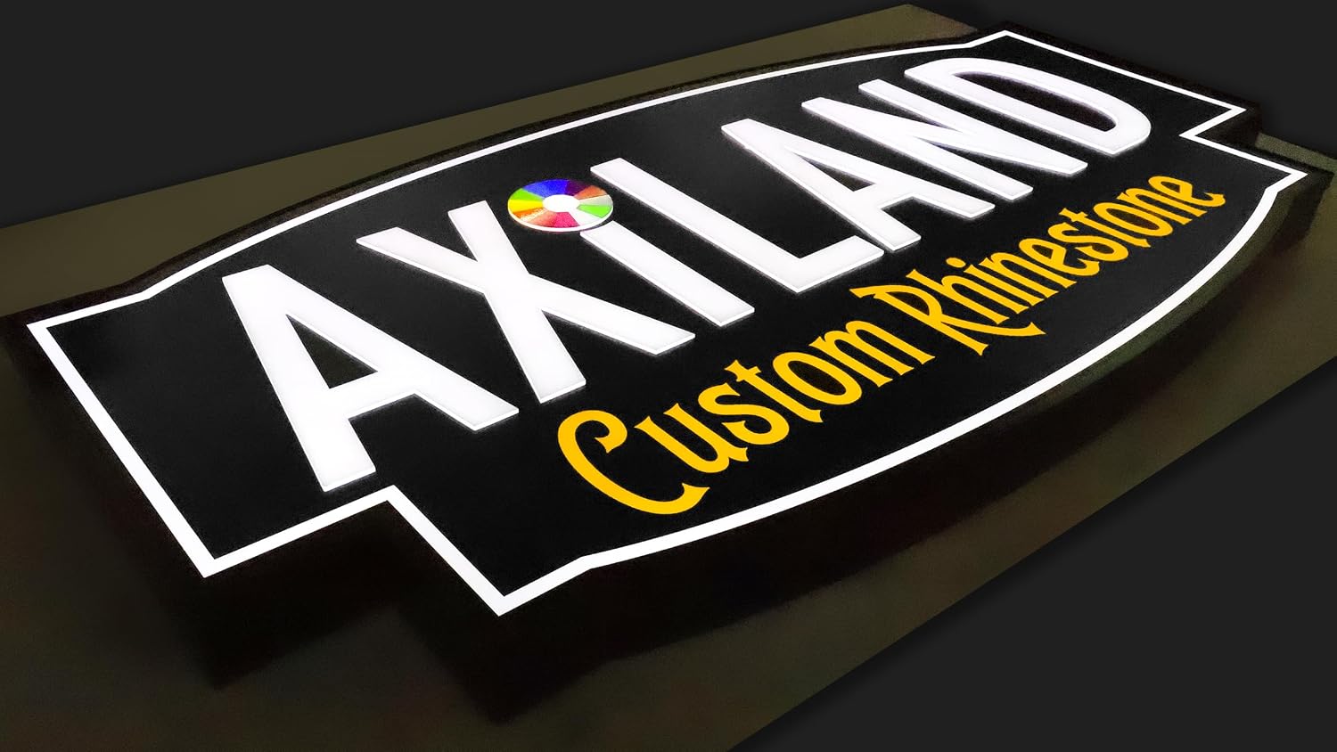 Illuminated Led Logo Signs Outdoor StoreFront Custom Backlit Channel Letters (24 Square Feet Logo)
