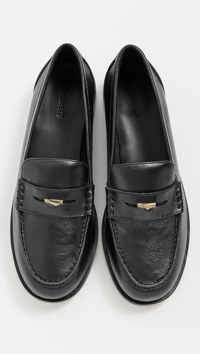 Madewell Women's The Grayson Penny Loafer in Leather - Image 4
