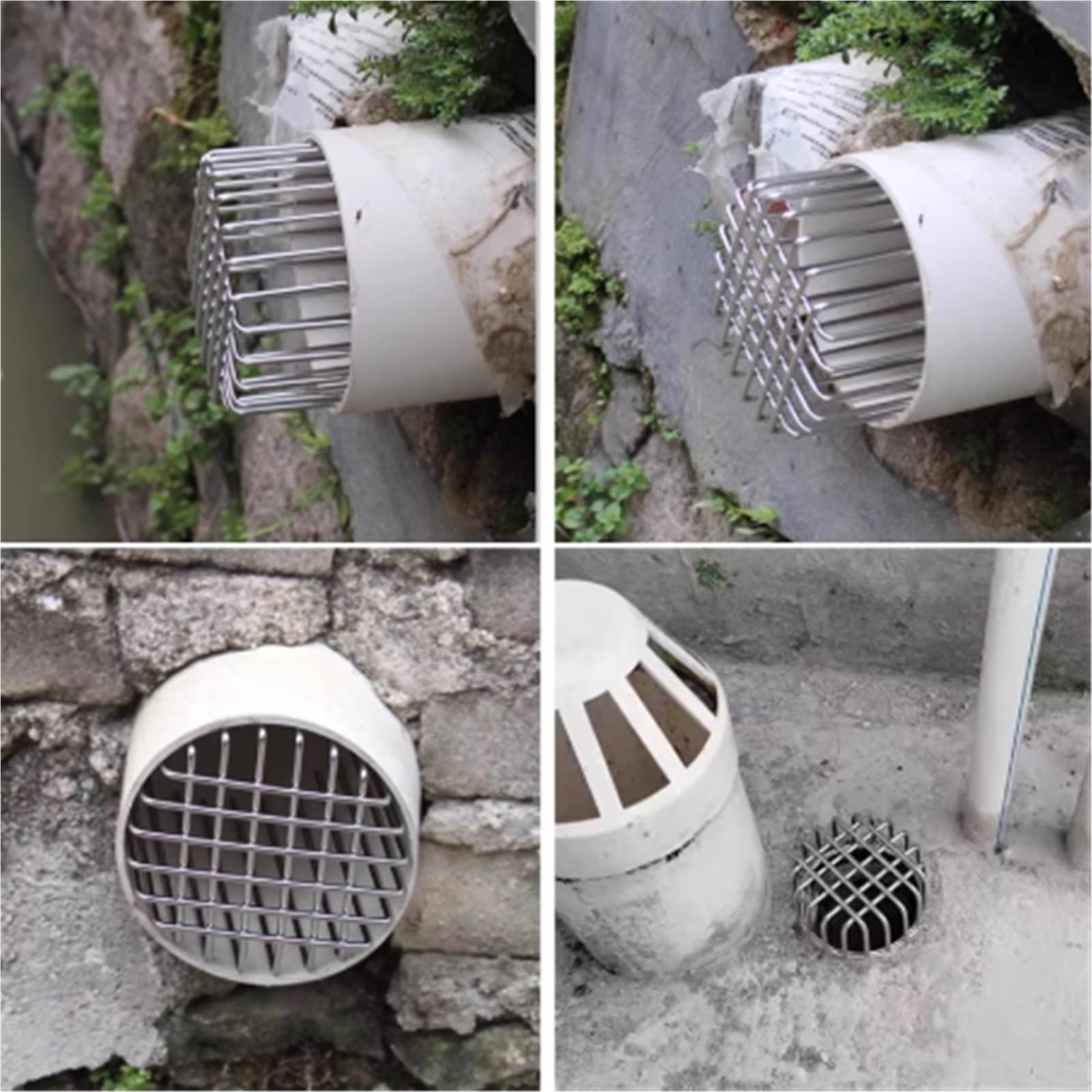Filtro Protector para canalones: fácil de Instalar, Evita Que se obstruyan Las Rejillas de ventilación del tejado y los Tubos de Escape, y Protege eficazmente la Limpieza del canalón.