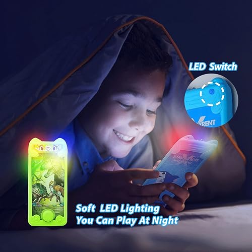 Miniatura 3 de Juegos de lanzamiento de anillos de agua de mano, 3 paquetes, juguetes de viaje, esenciales para viajes por carretera, juguetes retro, juguete