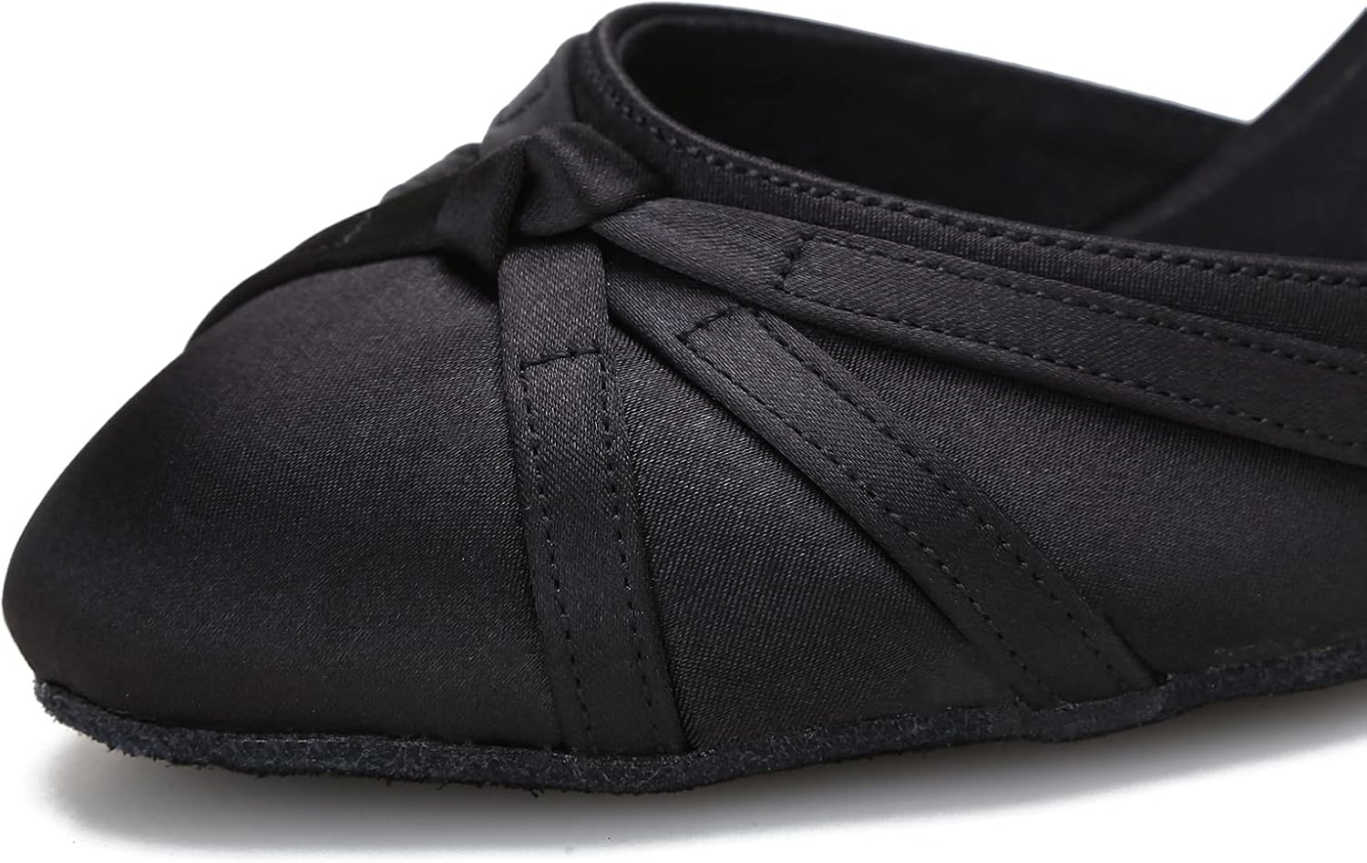 Ballroom Dance Shoes Ladies Dance Shoes Closed Toe Dance Shoes Social Dancing Shoes for Women with High 2.5"