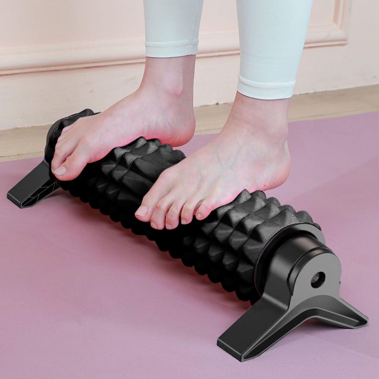Yoga Roller Faszienrolle Festes Dehngerät Für Training | Tiefengewebe Massage Für Yoga Für Pilates Training Regeneration Home Gym Rücken Beine Schultern Nacken