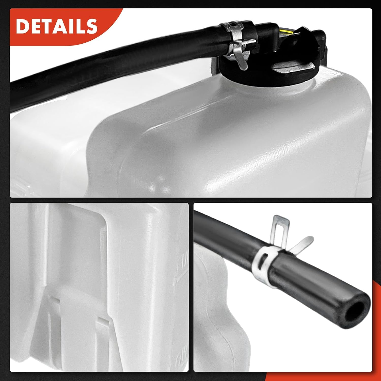 A-Premium Engine Coolant Overflow Recovery Reservoir Tank [With Cap] Compatible with Toyota T100 1993 1994 1995 1996 1997 1998