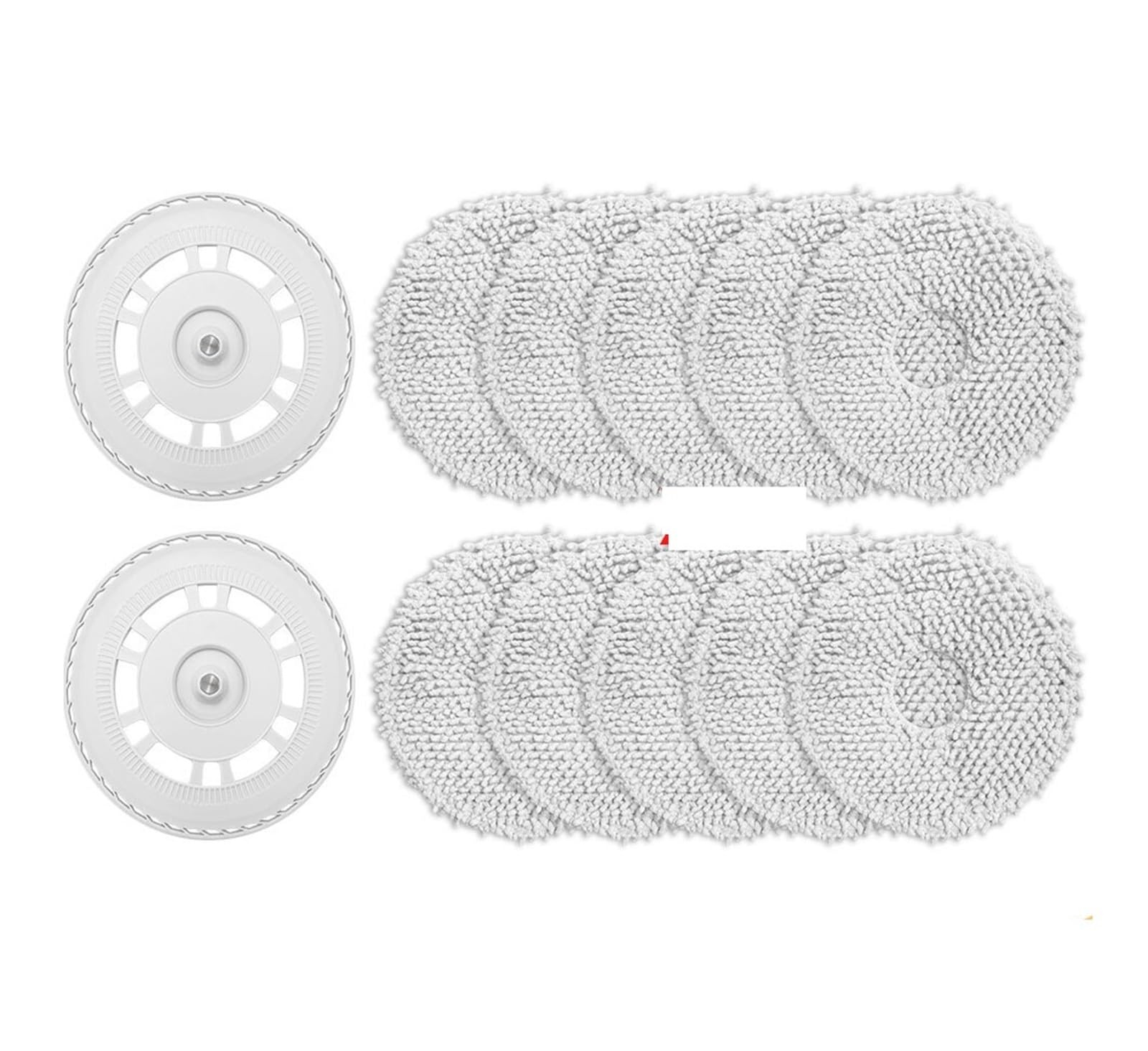 X psblty Mop Holder，Compatible For Xiaomi，M30S / M40 / H40 / D103CN / D110CN / D101CN，Vacuum Replacement Parts(2 Holder+10 cloth)