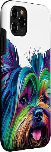 Miniatura 3 de Funda para iPhone 11 Pro Max Yorkie Pop Art Yorkshire Terrier Dog Lovers Yorkie Mom Dad