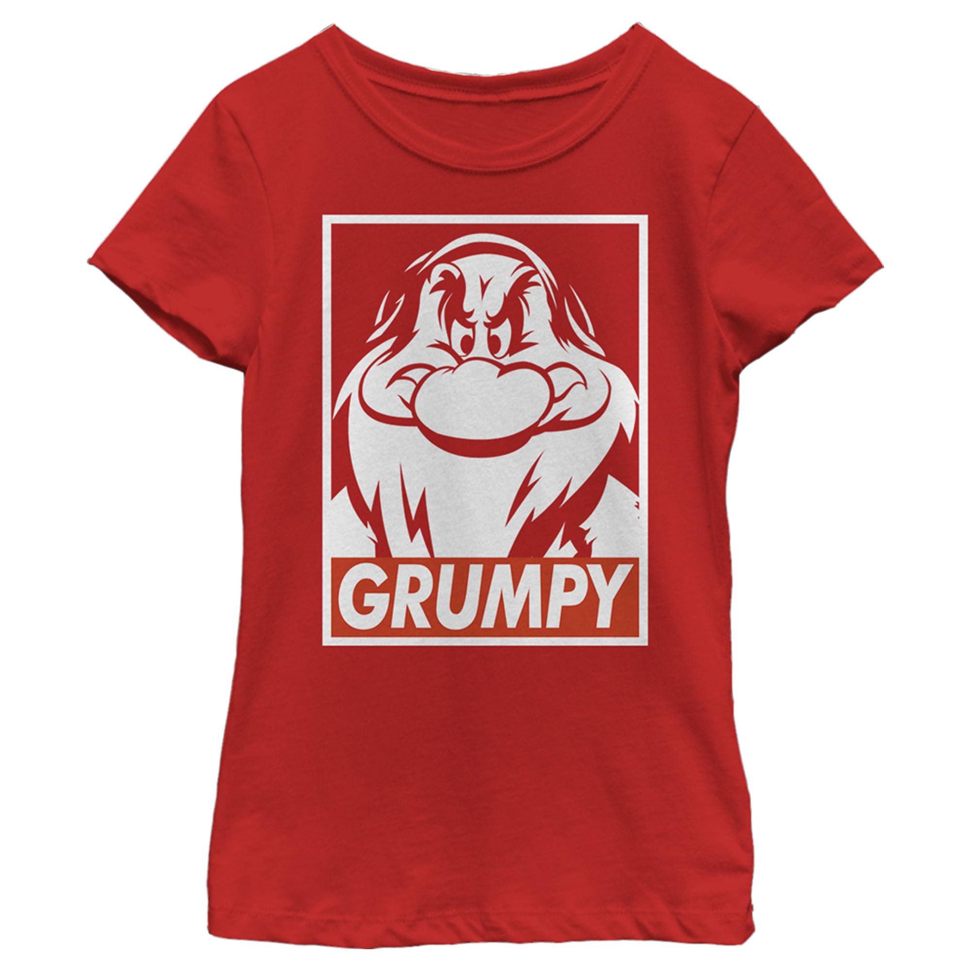 Disney Girl's Snow White and the Seven Dwarfs Grumpy T-Shirt