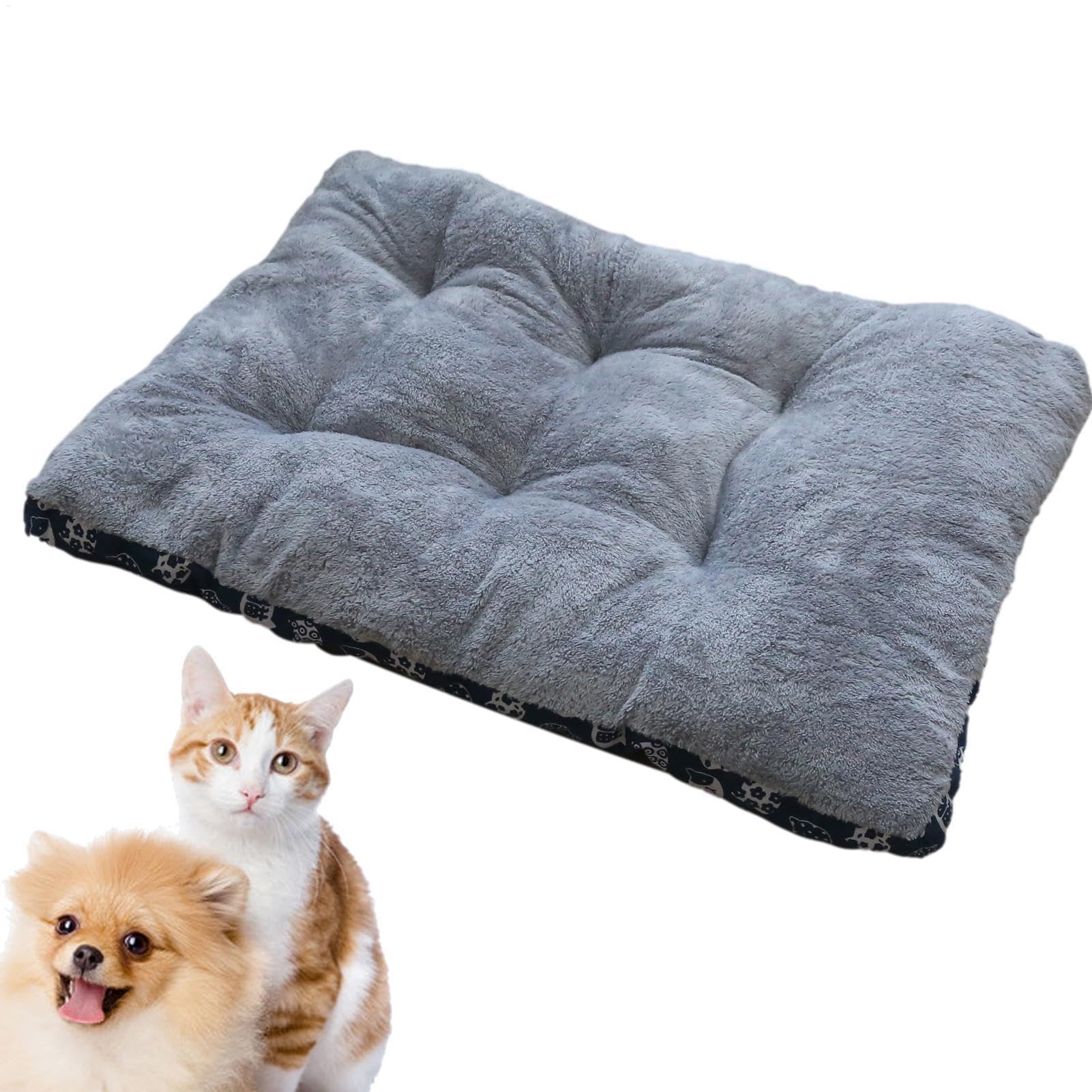 Cuccia per cani con fondo anti-scivolo, cuscino caldo, morbido e | confortevole, cuscino per il sonno del cane caldo e durevole con fondo anti-scivolo, tappetino confortevole antiscivolo per i