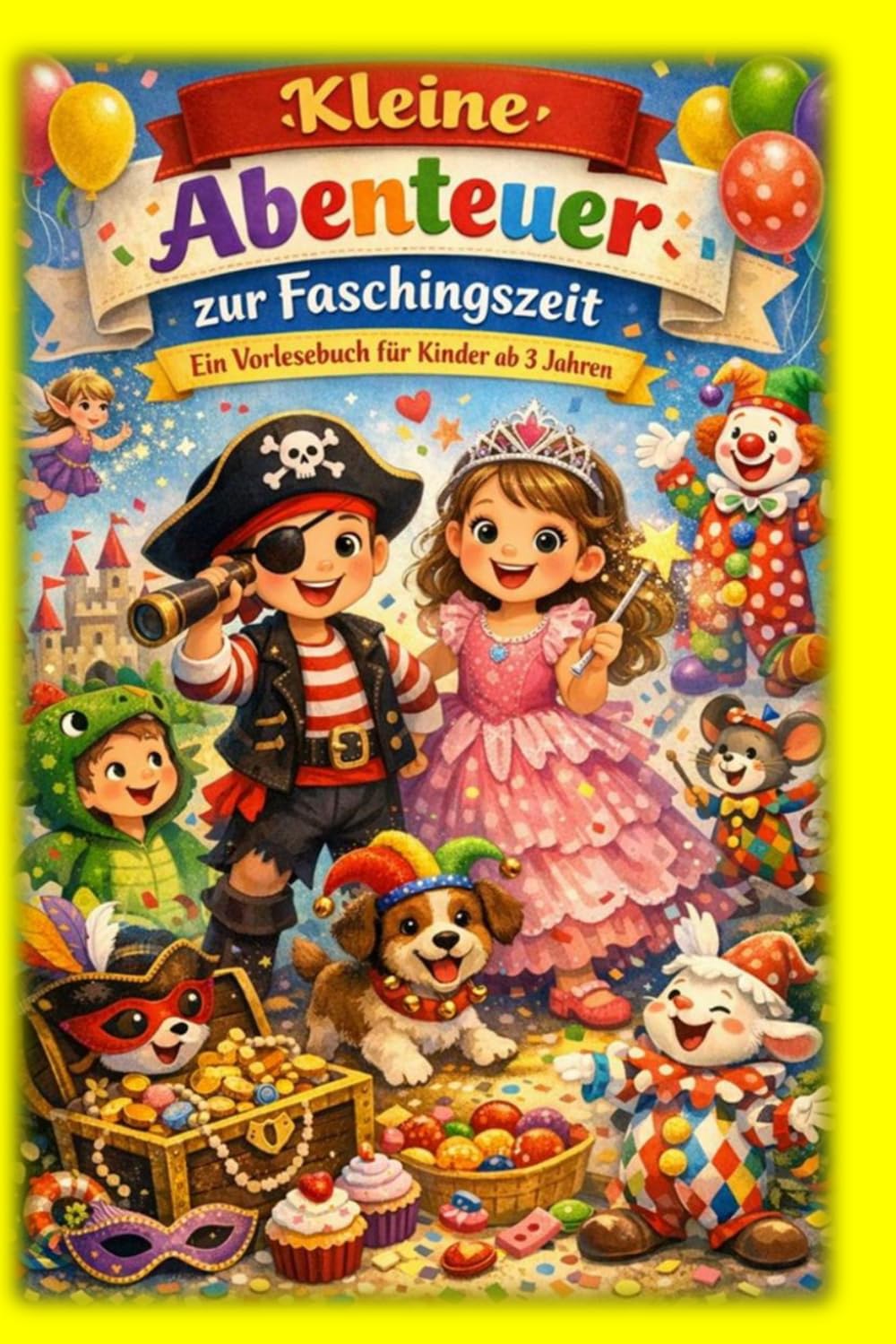 Kleine Abenteuer zur Faschingszeit: Ein Vorlesebuch für Kinder ab 3 Jahren