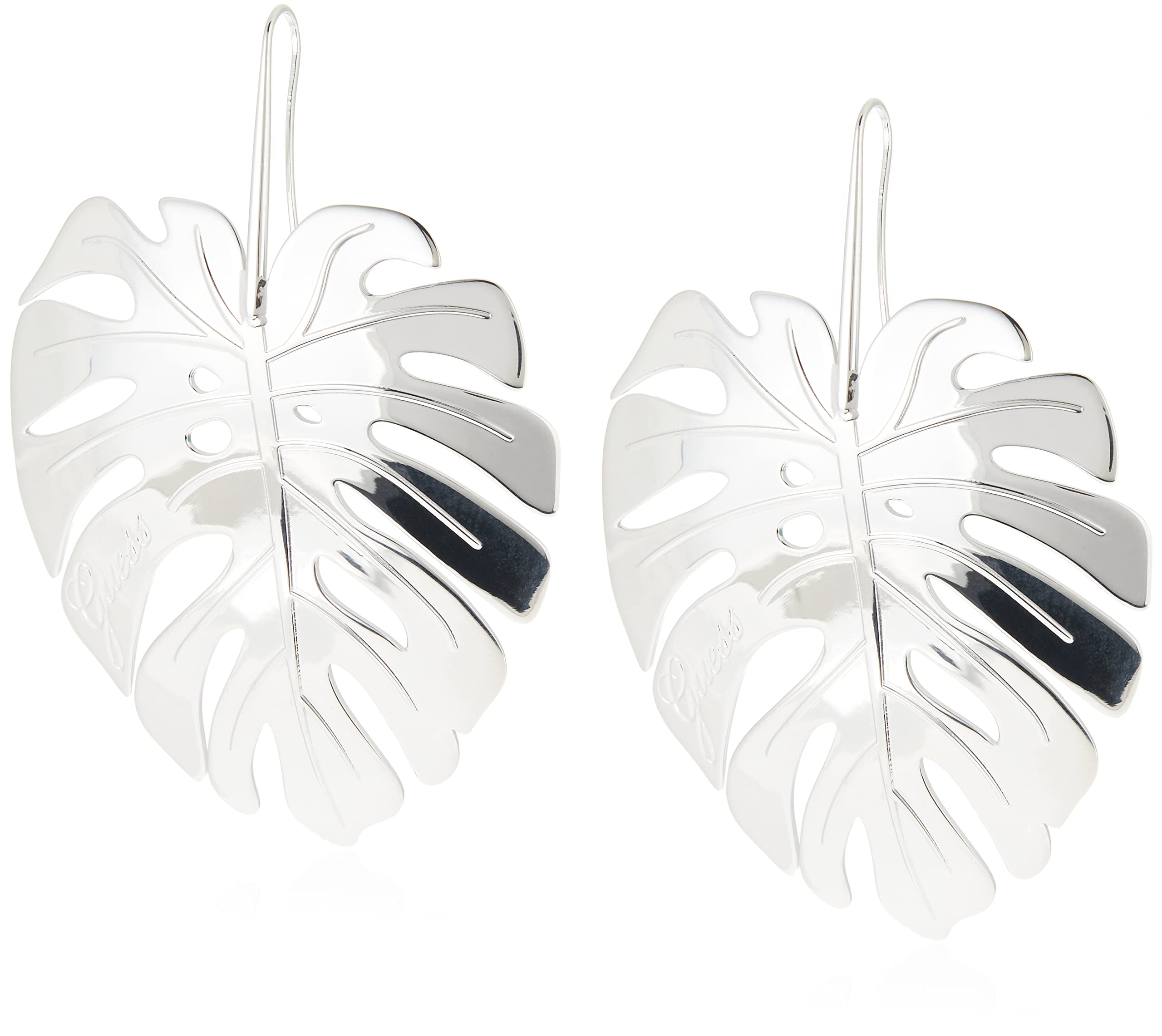 GuessWomen Silver Stainless Steel Earrings, Ube70043, One Size